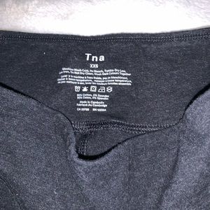 TNA GARK GREY BIKER SHORTS